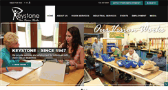 Desktop Screenshot of keystoneblind.org